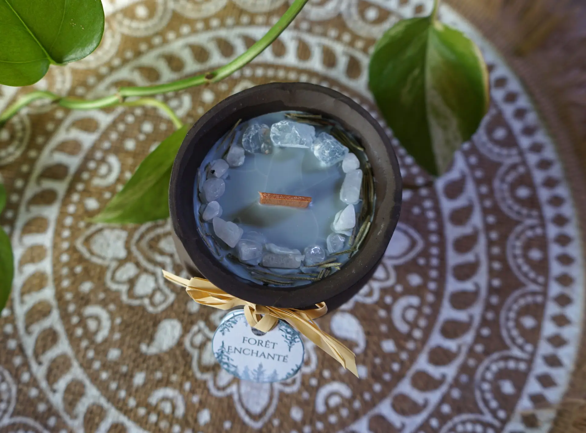 Bougie Chaudron Forêt Enchantée